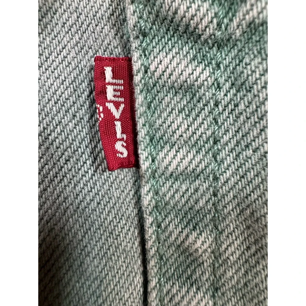 Women's Levi 501 Premium Jeans Green Size 28 X 26